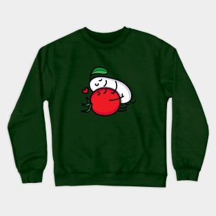 Tomato and mozzarella pair Crewneck Sweatshirt